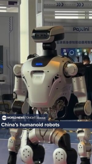 MIRAR: Los robots humanoides de China desarrollan nuevos avances tecnológicos en medio de la carrera mundial de la IA
