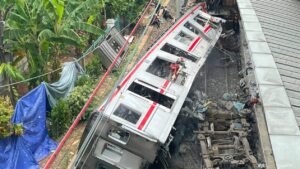 La policía interrogó a 31 testigos sobre el accidente de tren en Bekasi Oriental