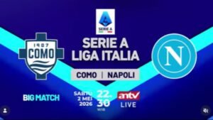 ¡Mira ahora! Transmisión en vivo de la Serie A Como vs Napoli por ANTV, Nico Paz es el foco del presentador