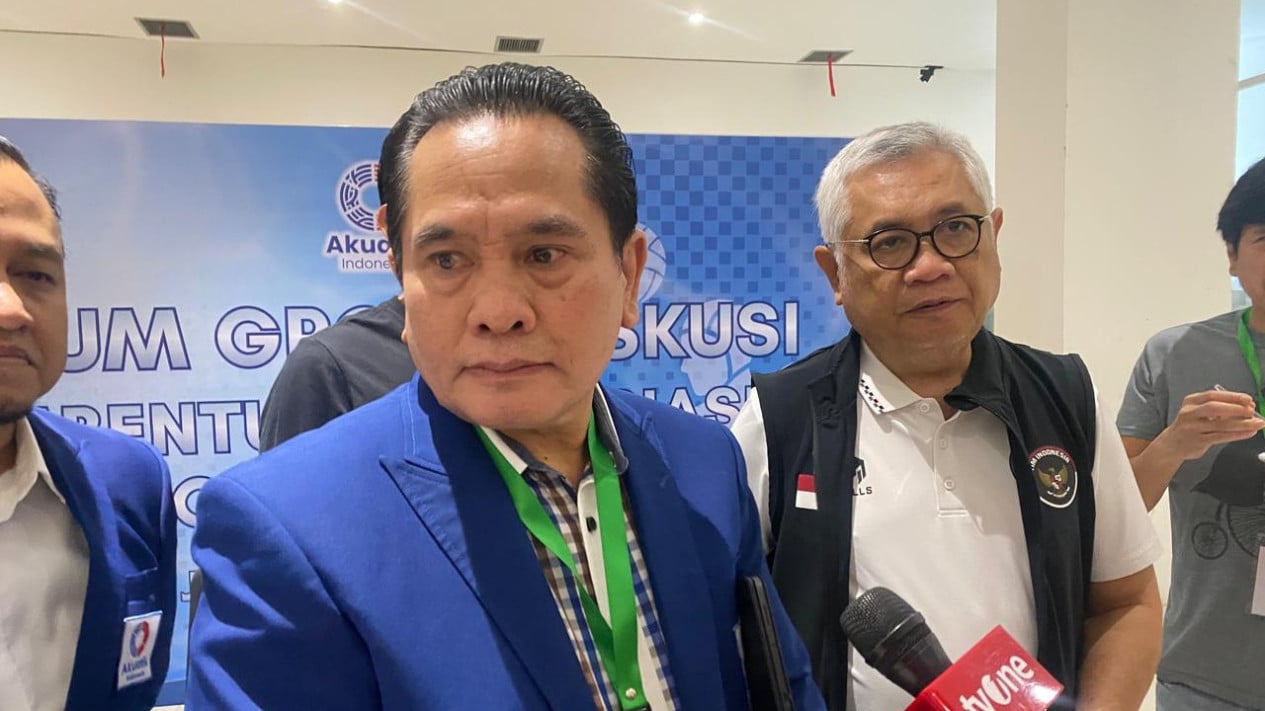 Preparado con el establecimiento del equipo de la Liga Indonesia de Waterpolo