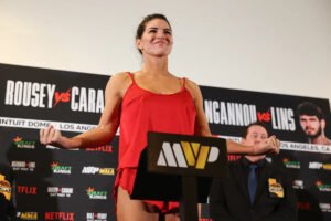 Gina Carano revela que perdió 100 libras para la pelea con Ronda Rousey en Netflix: ‘Duele decirlo’