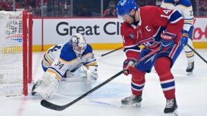 Los Canadiens derrotaron a los Sabres 6-2 en la segunda ronda de la serie de la Conferencia Este.