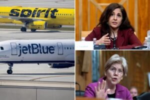 Exfuncionario de Biden admite que los ejecutivos mataron a Spirit Airlines al rechazar la fusión de JetBlue.