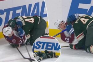 Michael McCarron desmantela a ‘Dirty’ Josh Manson para enfrentarse a Butt-End en la serie Wild-Avalanche
