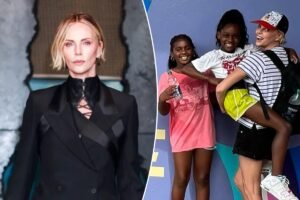 Charlize Theron dice que sus hijas deberían ganarse un trabajo y su primer auto