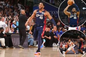 Donovan Mitchell anota 43 y los Cavaliers ganan el cuarto juego sobre los Pistons