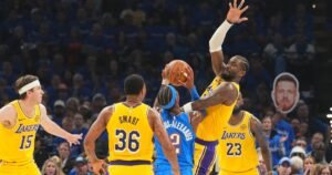 Los Lakers fallaron la prueba del Juego 1 contra el Thunder a pesar de reducir el SGA