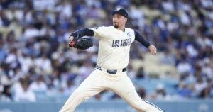 Blake Snell no recibió ayuda de la ofensiva de los Dodgers para vencer a los Bravos