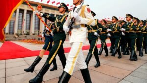 En diplomacia, la pompa y el protocolo son cuestión, especialmente cuando Trump visita China