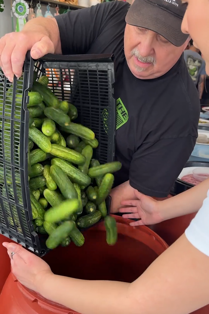 Making Pickles with The Pickle Guys