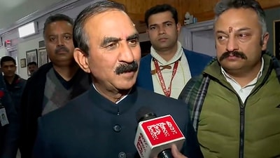 Himachal Pradesh CM Sukhvinder Singh Sukhu (PTI)